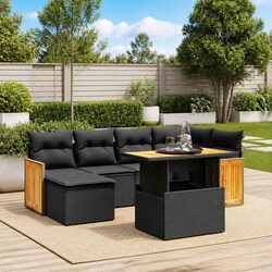 Transform Your Outdoor Space with This 7-Piece Sofa Set