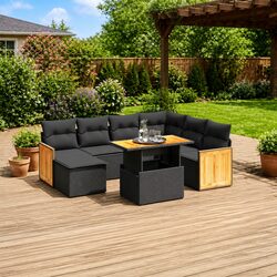Elevate Your Outdoor Living with 8-Piece Sofa Set