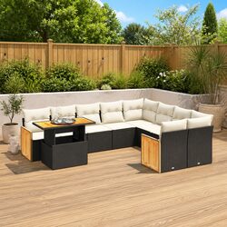 Transform Your Outdoor Space with This 10 Piece Sofa Set