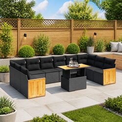 Elevate Your Outdoor Space with an 11-Piece Sofa Set