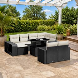 Enhance Your Outdoor Space with a Modular 11 Piece Sofa Set
