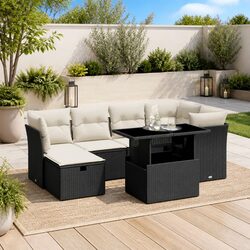 Enhance Your Outdoor Space with 7-Piece Garden Sofa Set