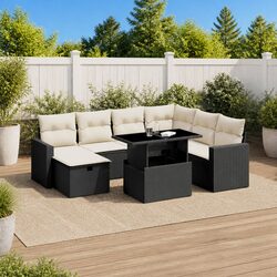 Transform Your Outdoor Space with This 8-Piece Sofa Set