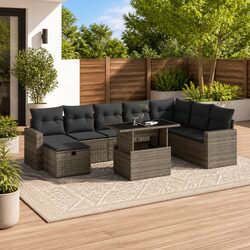 Elevate Your Outdoor Experience with This 9 Piece Sofa Set