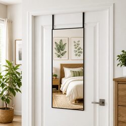 Elevate Your Space with a Black 40x80 cm Door Mirror