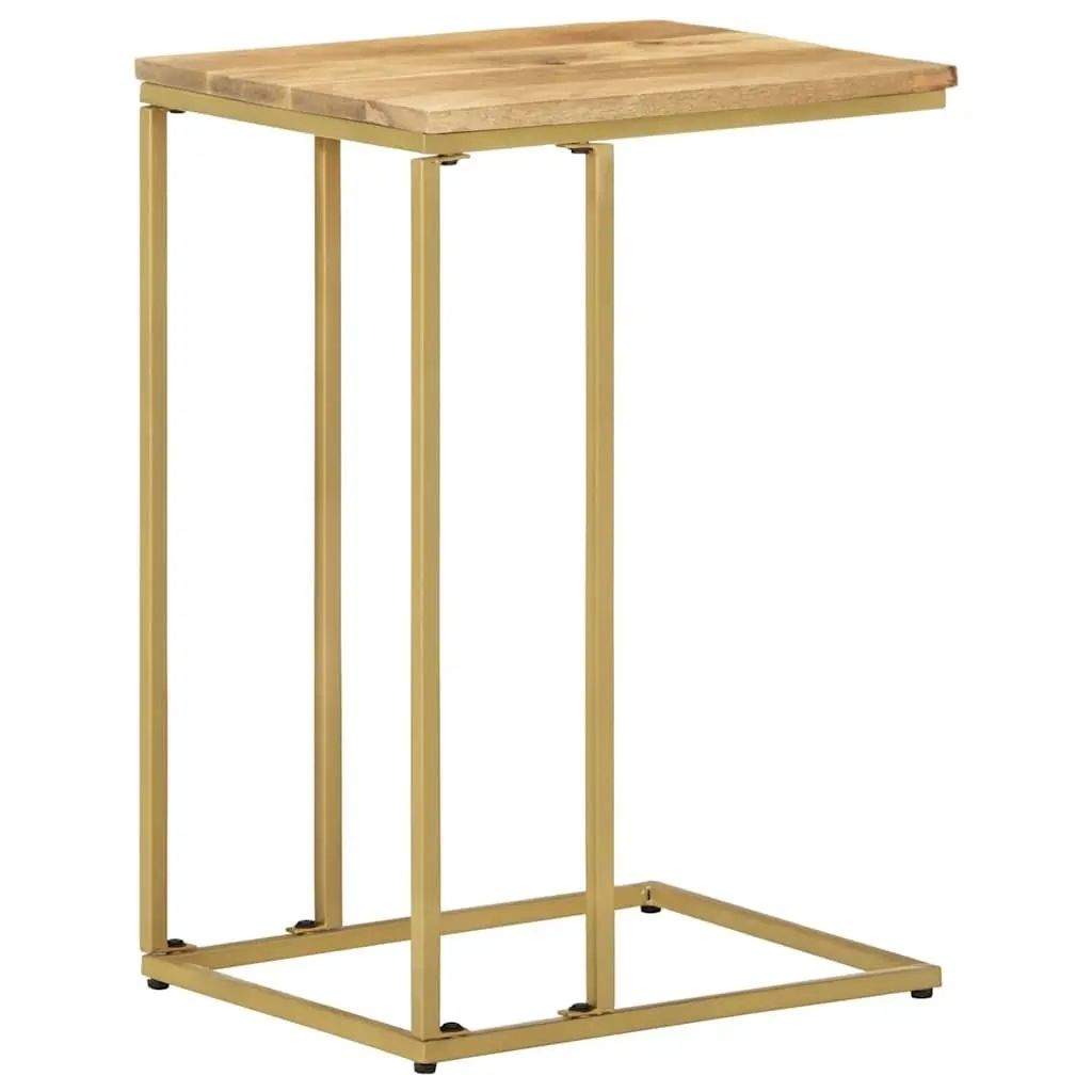 Side Table 35x45x65cm Brown Solid Mango Wood Living Room Accent Furniture