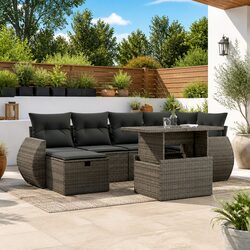 Enhance Your Outdoor Space with 7 Piece Sofa Set