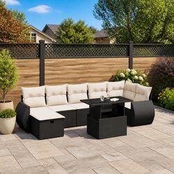 Transform Your Outdoor Space with This 8 Piece Sofa Set