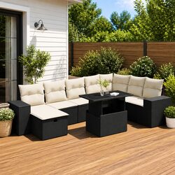 Transform Your Outdoor Space with This 9-Piece Sofa Set