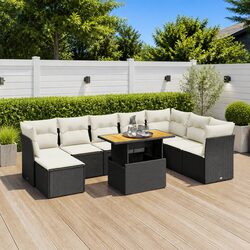 Elevate Your Outdoor Gatherings with This 9 Piece Sofa Set