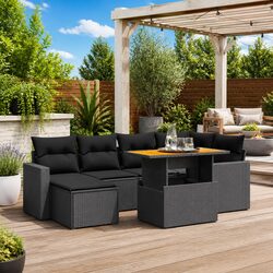 Enhance Your Outdoor Space with 7 Piece Sofa Set