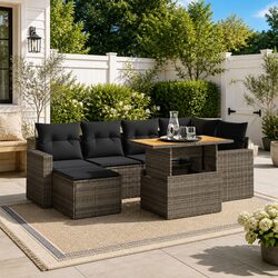 Enhance Your Outdoor Space with a 7 Piece Sofa Set