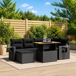 Enhance Your Outdoor Space with a 7 Piece Sofa Set