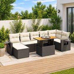 Transform Your Outdoor Space with This 8-Piece Sofa Set