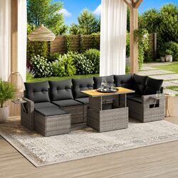Transform Your Outdoor Space with This 8-Piece Sofa Set