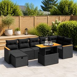 Transform Your Outdoor Living with 8-Piece Sofa Set