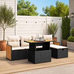 Enhance Your Patio with This 6 Piece Outdoor Sofa Set