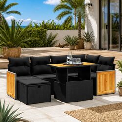 Enhance Your Outdoor Living with This 7 Piece Sofa Set