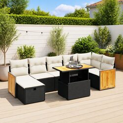 Stylish Outdoor 8-Piece Sofa Set for Any Gathering