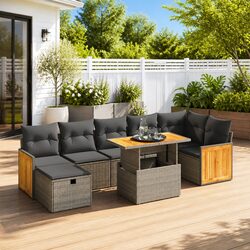 Upgrade Your Outdoor Space with Our 8 Piece Sofa Set