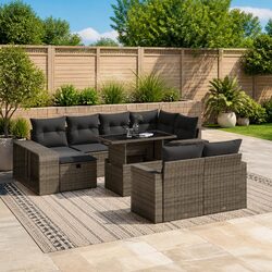 Transform Your Outdoor Space with 11 Piece Sofa Set