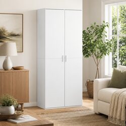 Transform Your Space with a White Highboard Storage Cabinet