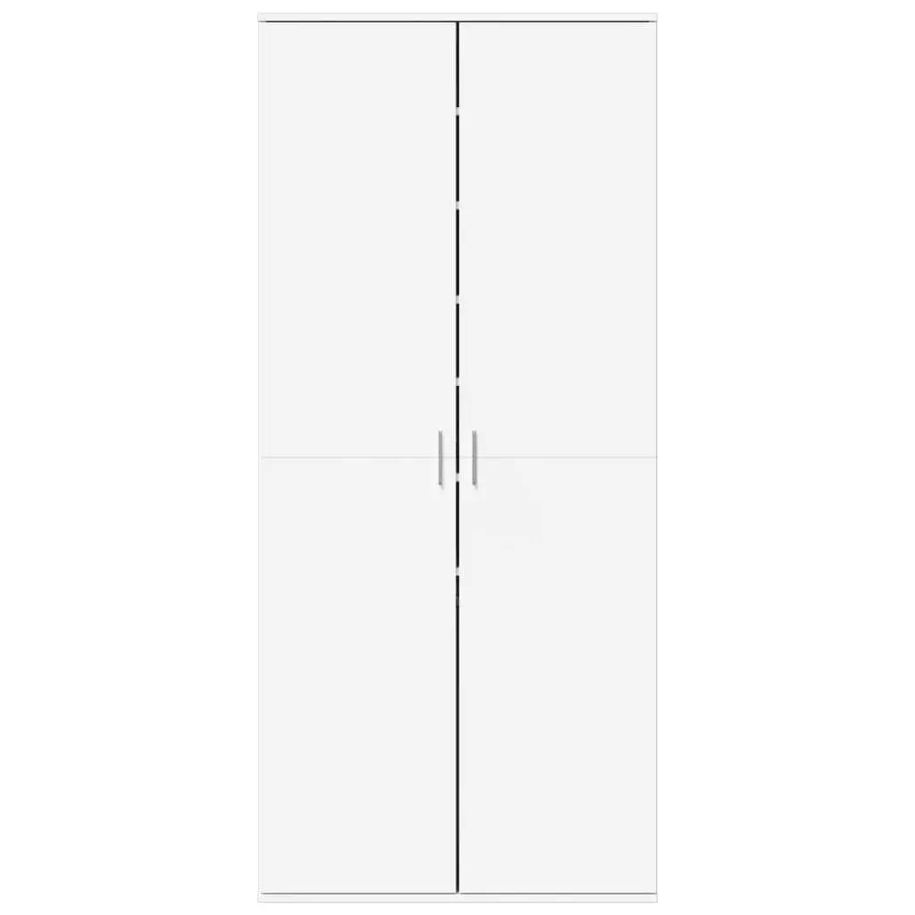 Shoe Cabinet White Storage Organizer Tall Wardrobe Shoe Rack Furniture Cupboard