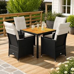 Enhance Your Garden with this Stylish 5 Piece Dining Set