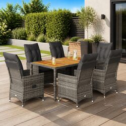 Enhance Your Outdoor Space with 7 Piece Garden Dining Set
