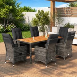 Enhance Your Outdoor Space with a 7 Piece Dining Set