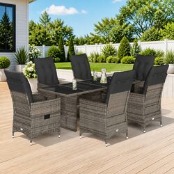 Enhance Your Outdoor Space with a 7 Piece Dining Set