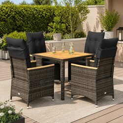 Elevate Your Outdoor Experience with This 5 Piece Dining Set