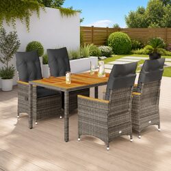 Elevate Your Outdoor Space with This 5 Piece Dining Set