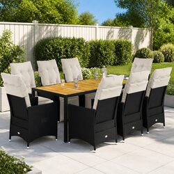 Enhance Your Outdoor Space with a 9-Piece Dining Set