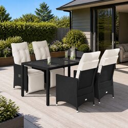 Enhance Your Outdoor Space with a 5 Piece Dining Set