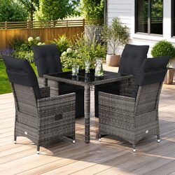 Enhance Your Outdoor Space with a 5-Piece Bistro Set