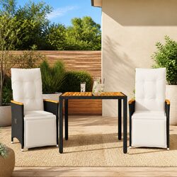 Enhance Your Outdoor Space with This 3 Piece Bistro Set