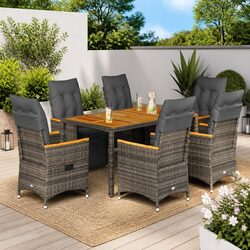 Enhance Your Outdoor Space with 7 Piece Bistro Set
