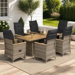 Enhance Your Outdoor Space with a 7 Piece Bistro Set