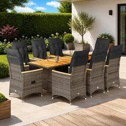 Enhance Your Outdoor Space with 9 Piece Bistro Set
