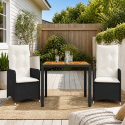 Enhance Your Outdoor Space with this 3-Piece Bistro Set