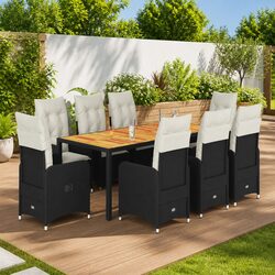 Enhance Your Outdoor Space with a 9-Piece Bistro Set