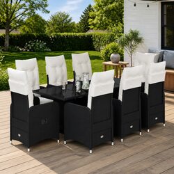 Transform Your Outdoor Space with a 9-Piece Bistro Set