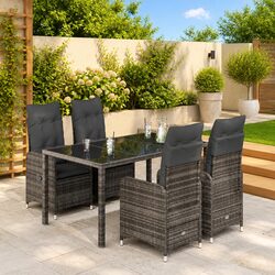 Elevate Your Outdoor Space with a 5 Piece Bistro Set