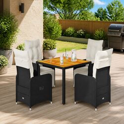 Enhance Your Outdoor Living with a 5 Piece Bistro Set