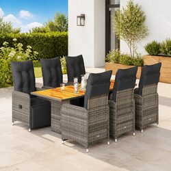 Enhance Your Outdoor Space with this 7 Piece Bistro Set