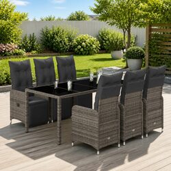 Elevate Your Outdoor Space with 7-Piece Bistro Set