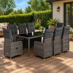 Elevate Your Outdoor Space with 9 Piece Bistro Set