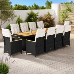 11-Piece Garden Bistro Set for Stylish Outdoor Living