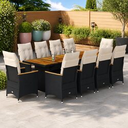Transform Your Outdoor Area with This 11-Piece Bistro Set